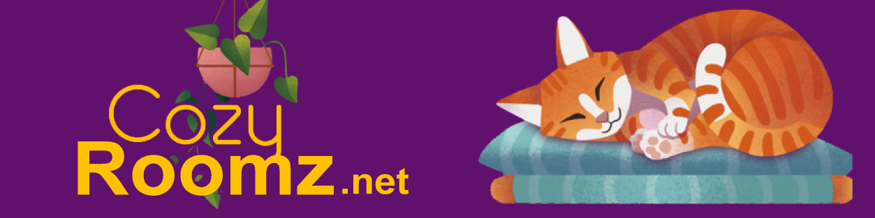 The Cozy Roomz - We Rent Rooms - Logo